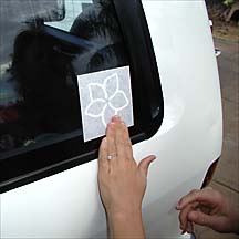 Sticker Application Instructions