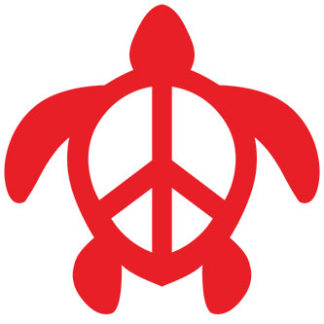Peace Turtle Sticker